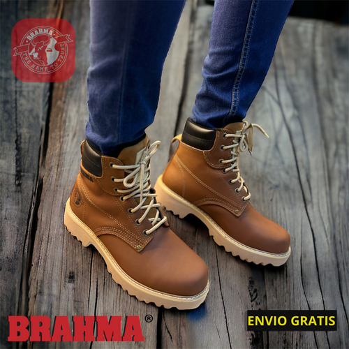 Botas Brahma de cuero para hombre