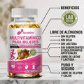 Frasco de Women’s Multivitamin con 120 cápsulas vegetales