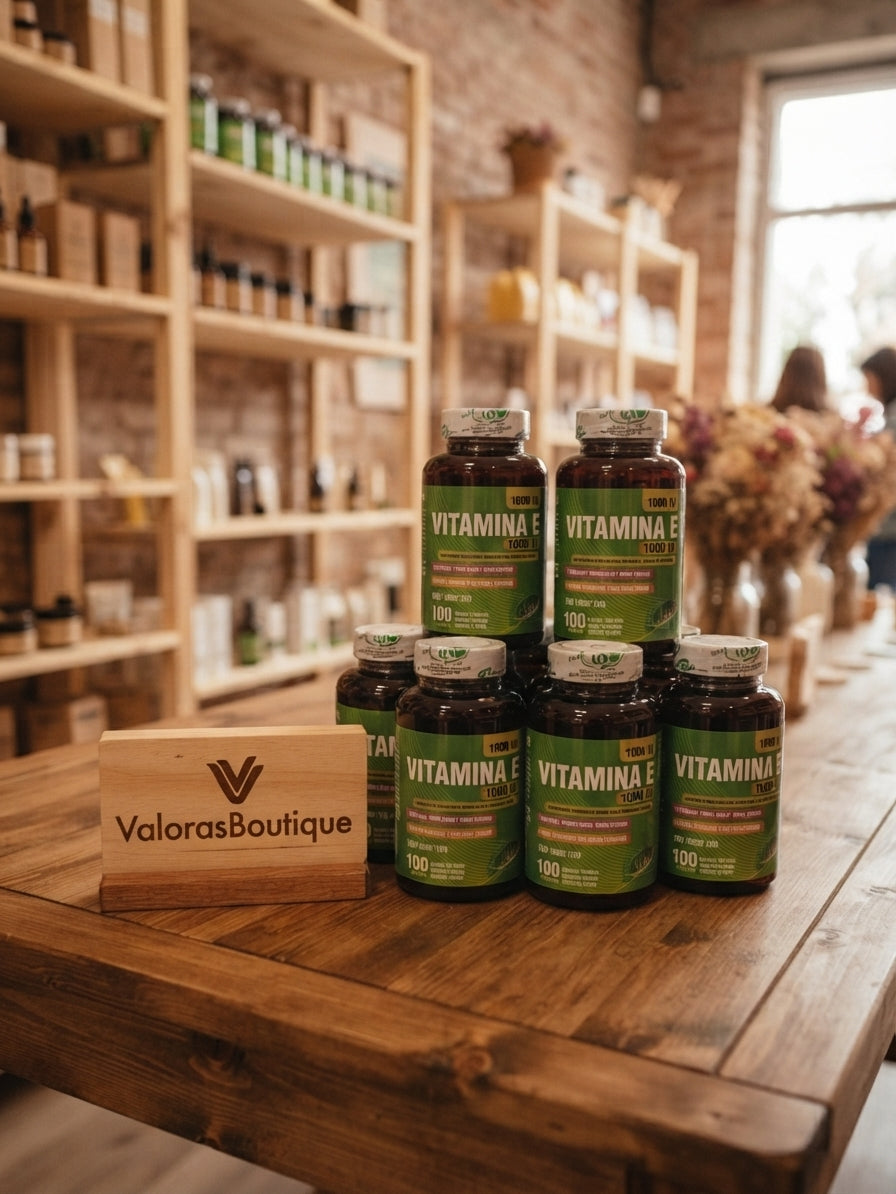 Información del suplemento alimenticio Vitamina E + Selenio