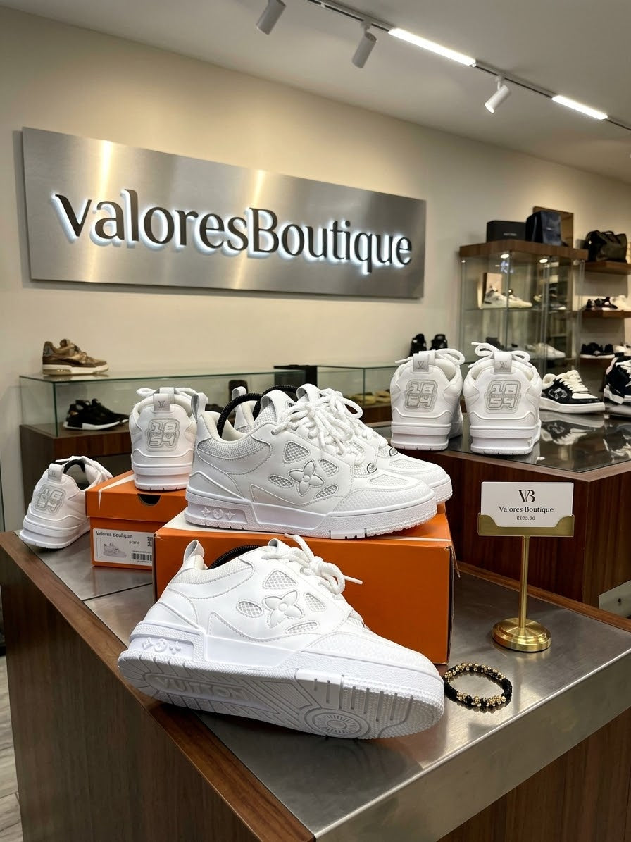 Tenis blancos casuales para mujer | Suela ligera