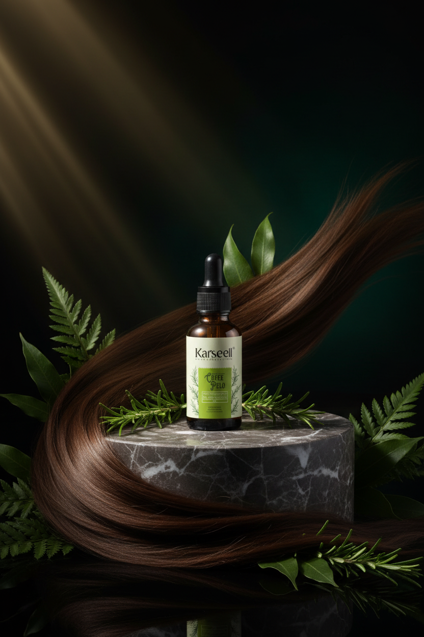 Gotas Karsell para fortalecer el cabello desde la raíz