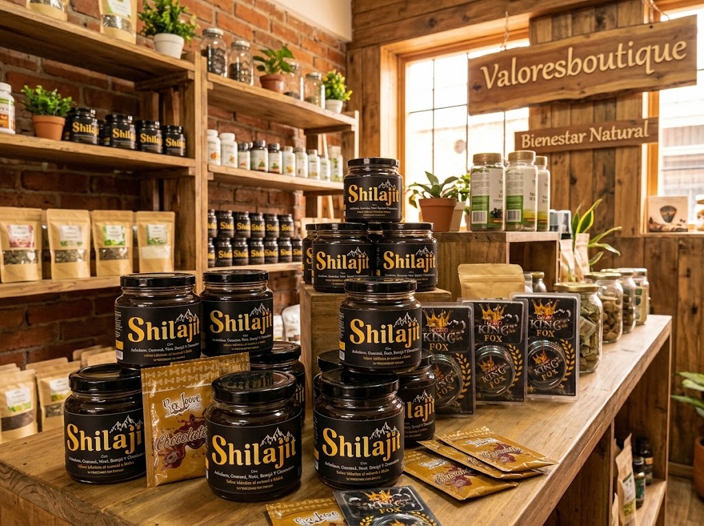 Combo Shilajit en resina con Mero King Fox