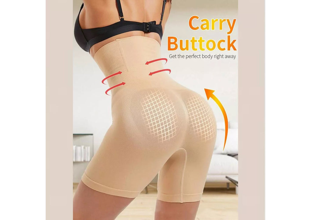 Detalle de faja femenina de cintura alta con bandas cruzadas