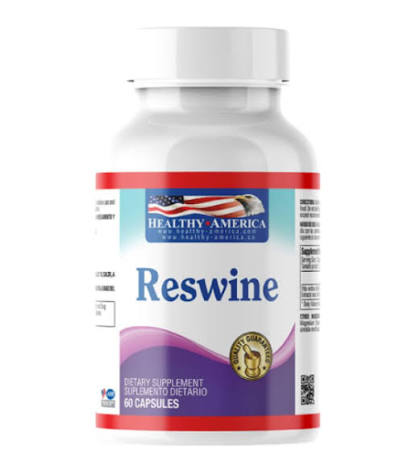 Frasco de Reswine Magnesio 260 mg con 60 cápsulas