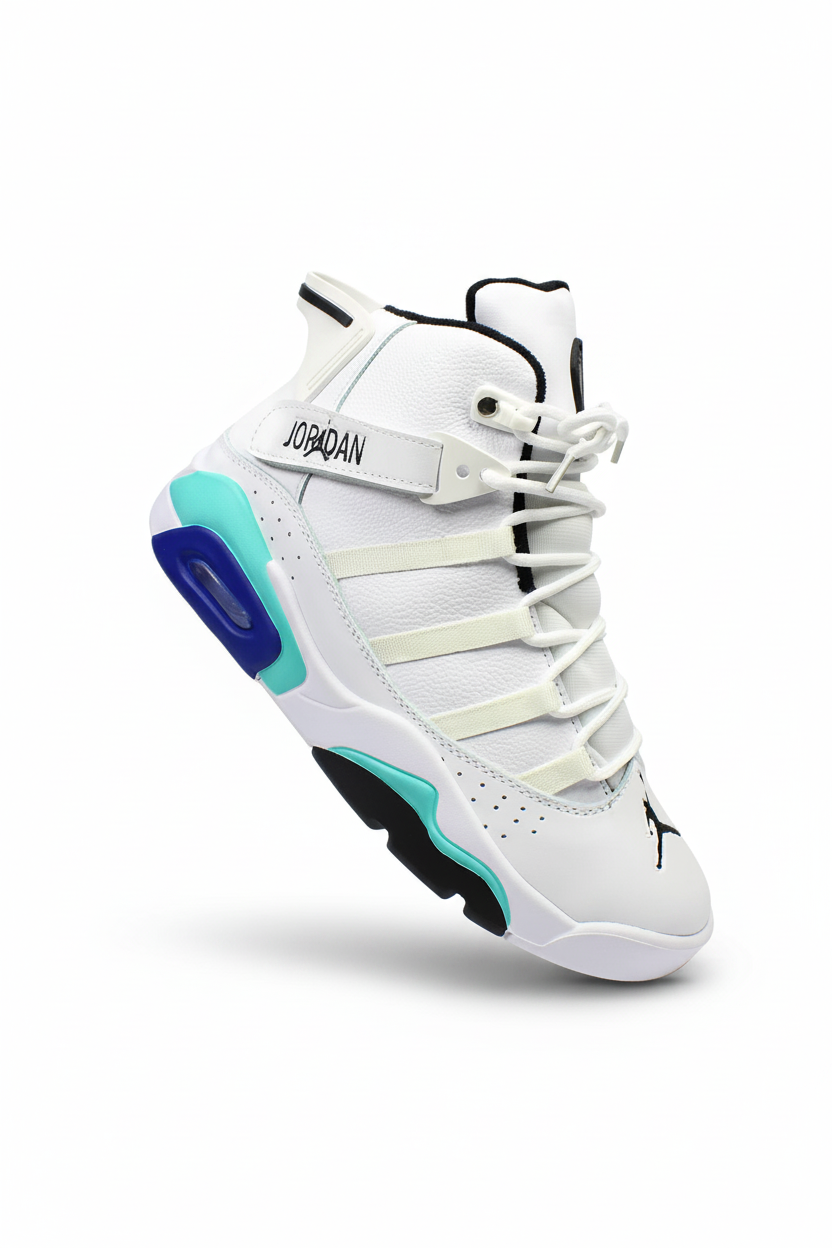 Tenis Sixorus color Blanco Azul